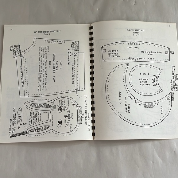 New That Special Touch, Costumes for Bears 1985 Lois Frederick Pattern BOOK - Picture 10 of 14